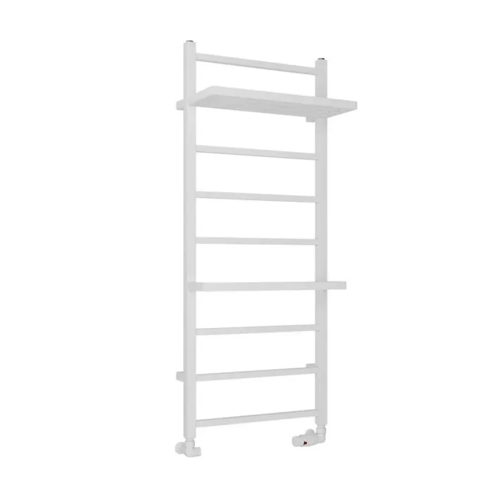 Eastbrook Launton Designer Towel Rail 1200x500mm Matt White