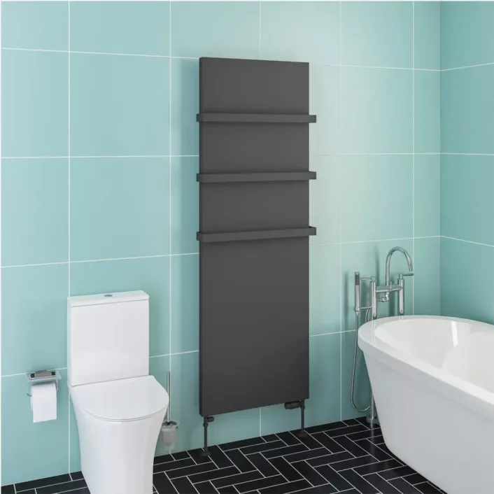 Eastbrook Wingrave 1800 x 610 Flat Panel Radiator Matt Anthracite