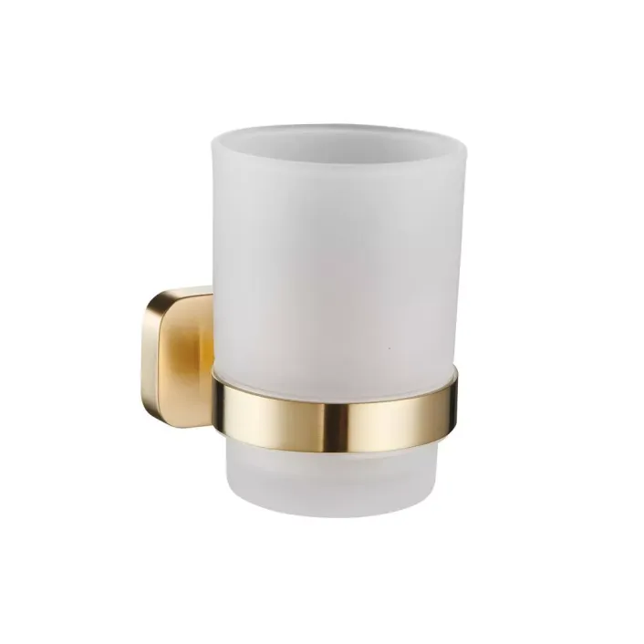 Eastbrook Asti Tumbler Holder - Brushed Brass