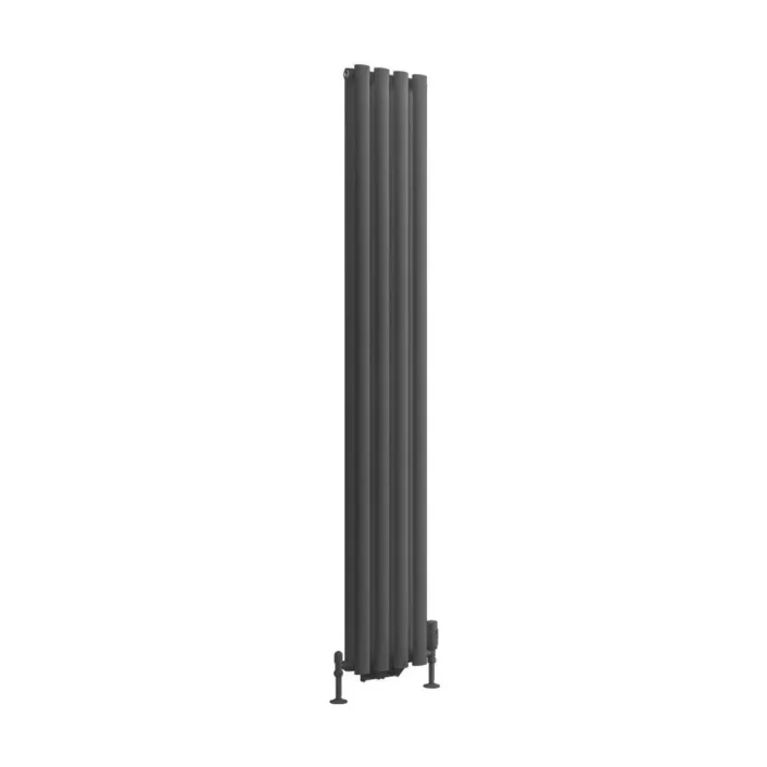 Eastbrook Tunstall Double 1800 x 280 Radiator Matt Anthracite