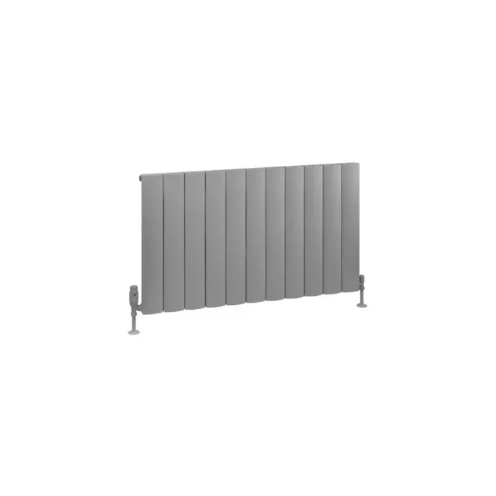 Eastbrook Tordino 600 x 1040 Aluminium Radiator Matt Grey