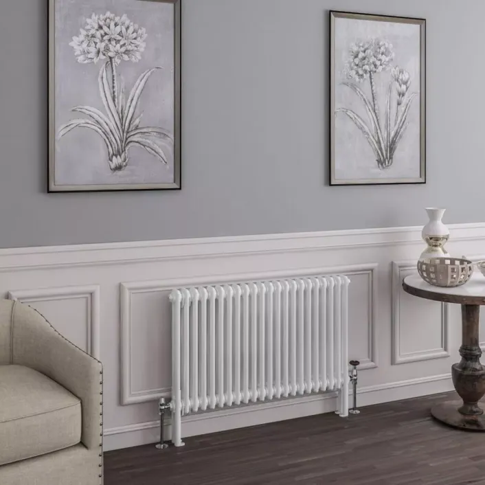 Eastbrook Imperia 2 Column Radiator 600 x 1010mm Gloss White