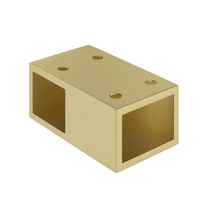 Eastbrook Vantage 2000 T-Piece Connector - Brushed Brass
