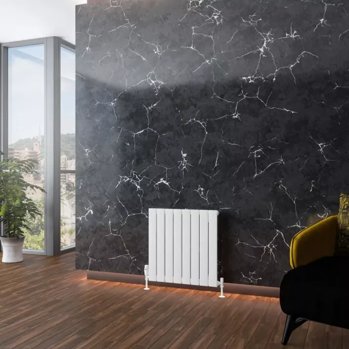 Eastbrook Addington Aluminium 600 x 588 Radiator Type10 Gloss White