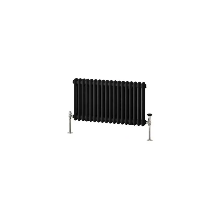Eastbrook Imperia 2 Column Radiator 450 x 830mm Matt Black