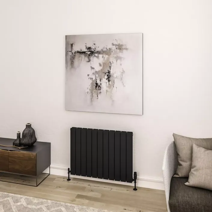 Eastbrook Addington II Radiator 600 x 818 Type20 Matt Black