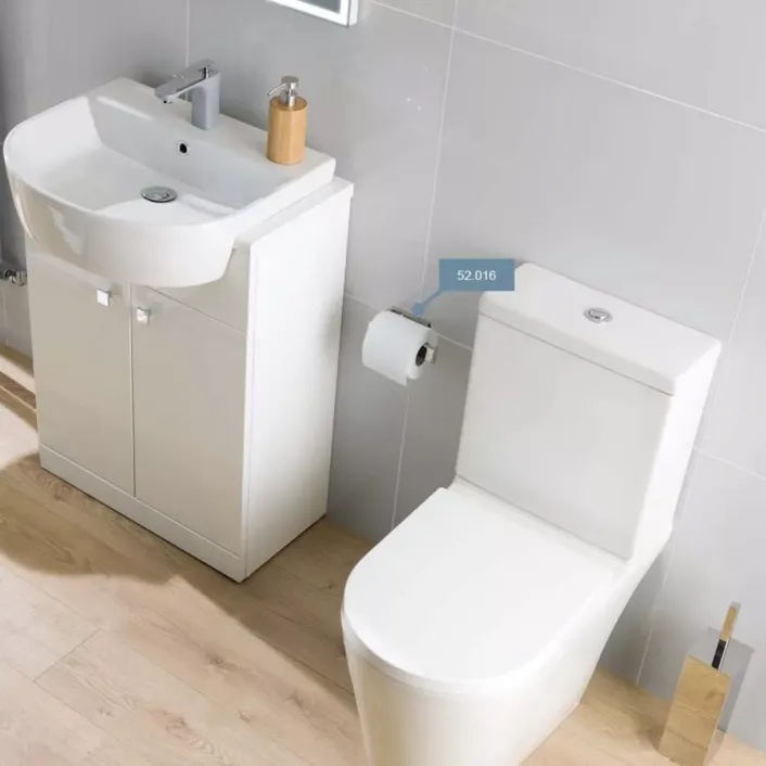 Eastbrook Genoa Toilet Roll Holder - Chrome