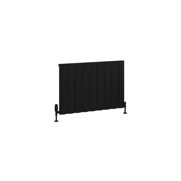 Eastbrook Tordino 600 x 850 Aluminium Radiator Matt Black