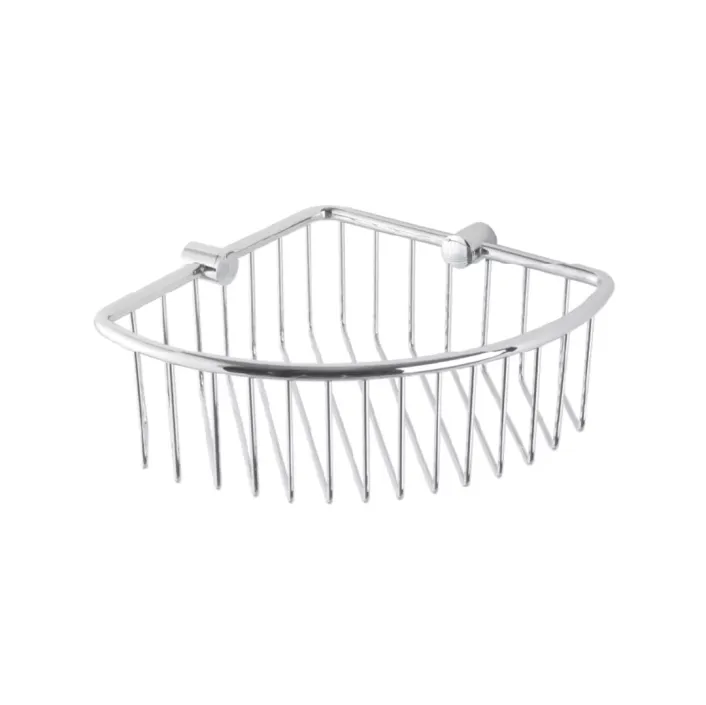 Eastbrook Baskets Corner Basket - Chrome