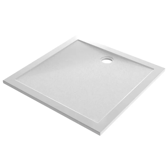 Eastbrook Corsair Anti-Slip 700 x 700mm Square 25mm Shower Tray - White