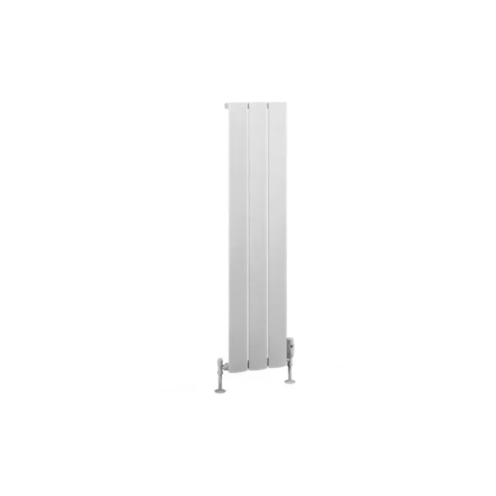 Eastbrook Malmesbury 1200 x 280 Aluminium Radiator Matt White