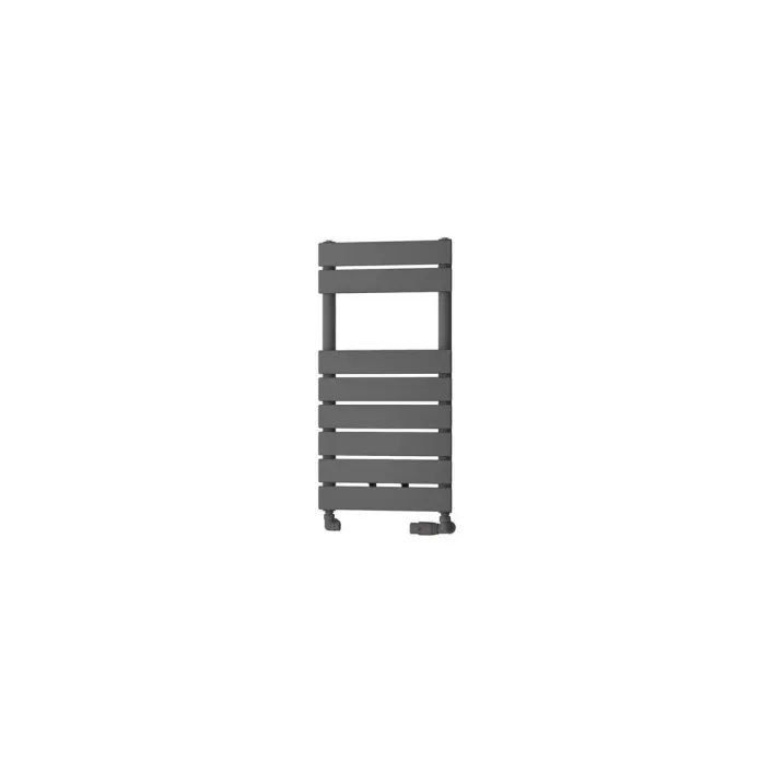 Eastbrook Addington II Towel Rail 790 x 400 Type10 Matt Anthracite