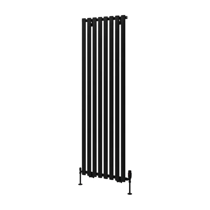 Eastbrook Tunstall 1800 x 560 Radiator Matt Black