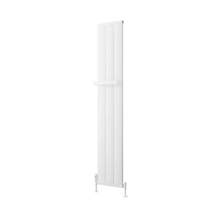 Eastbrook Kingswood Slimline 1800 x 310 Aluminium Radiator Matt White