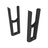 Eastbrook Rivassa 2 Column Rad. Feet (Pair) Matt Anthracite