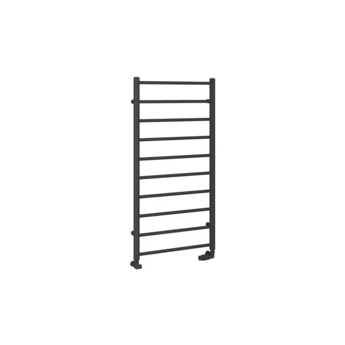 Eastbrook Tuscan Round 1200 x 600 Towel Rail Matt Anthracite
