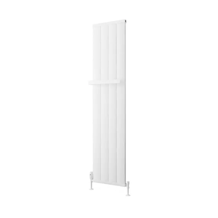 Eastbrook Kingswood Slimline 1800 x 410 Aluminium Radiator Matt White