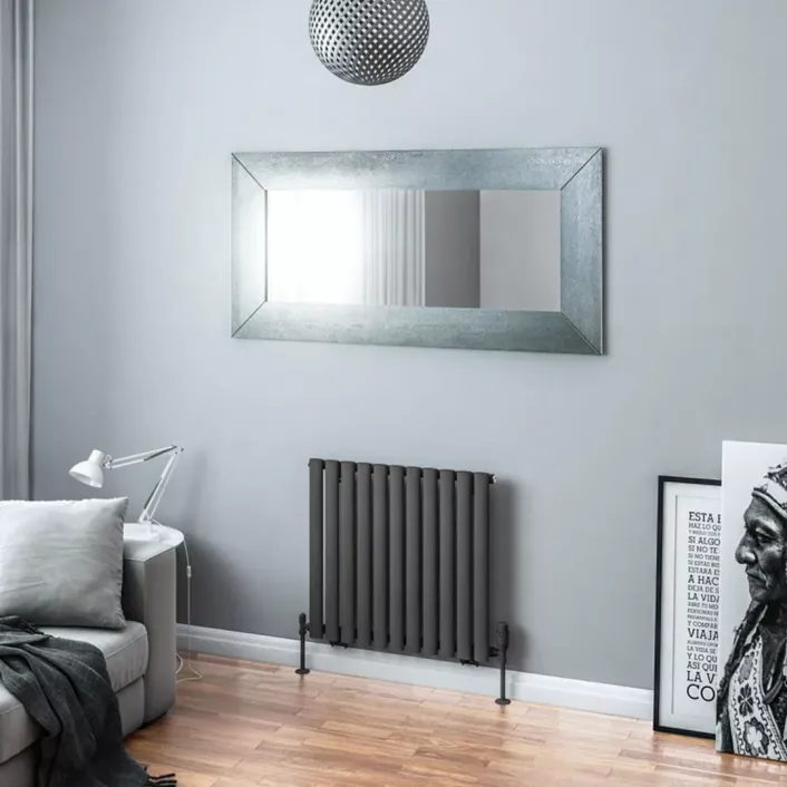 Eastbrook Tunstall 600 x 648 Radiator Matt Anthracite