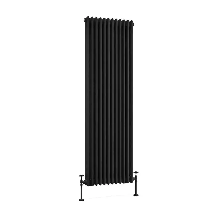 Eastbrook Imperia 3 Column Radiator 1800 x 560mm Matt Black
