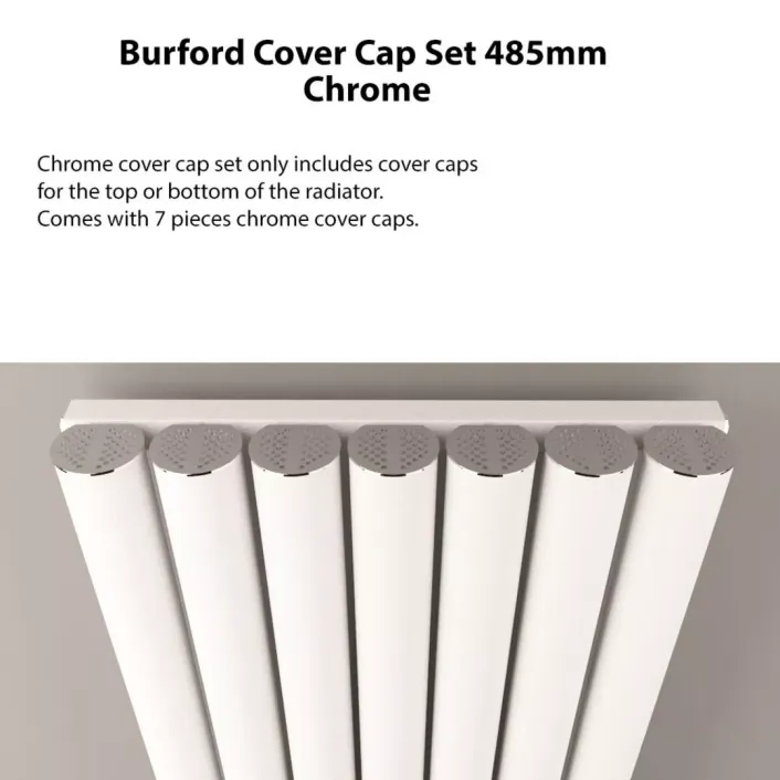 Eastbrook Burford Cover Cap Set 485mm Chrome