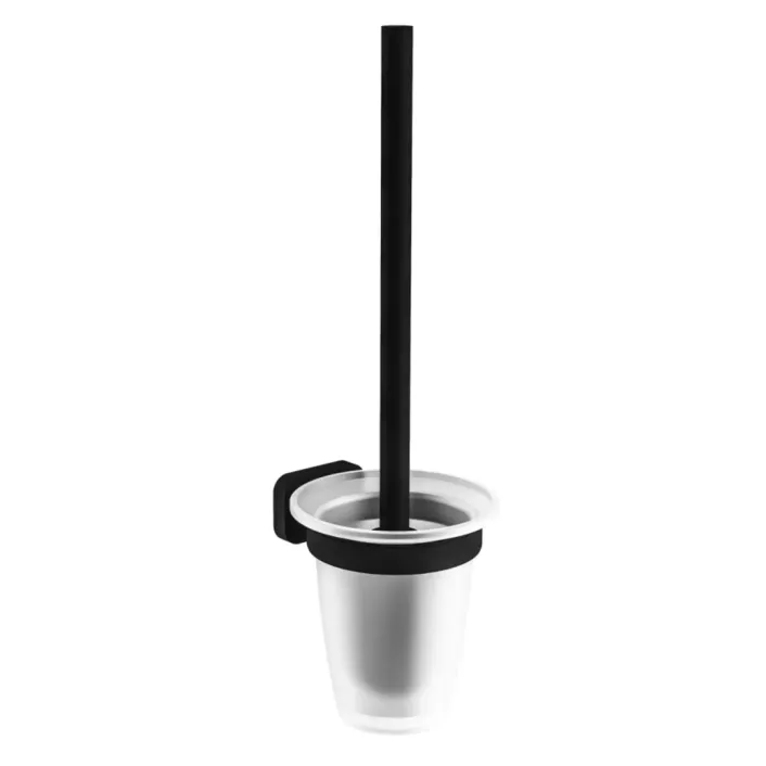 Eastbrook Asti Toilet Brush Holder - Matt Black