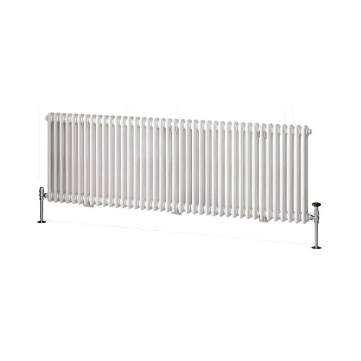 Eastbrook Imperia 2 Column Radiator 600 x 1820mm Gloss White