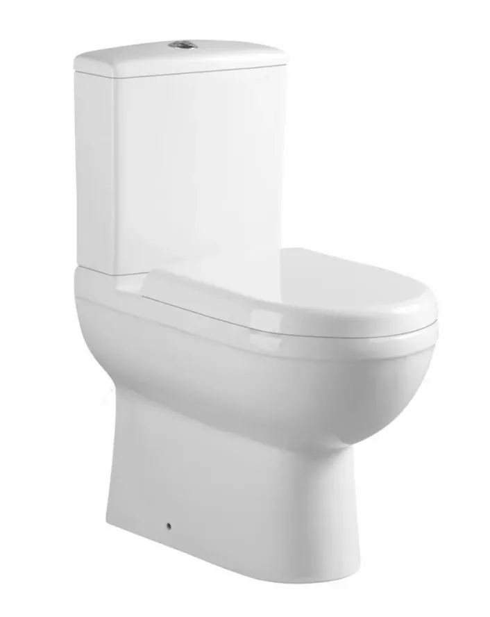 Eastbrook Dura Comfort Height Close Coupled Back To Wall Eco Vortex WC Pan with Fixings - White