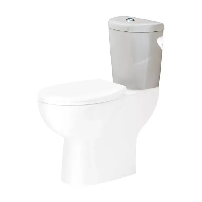 Eastbrook Loire Close Coupeled Cistern with Fittings - White