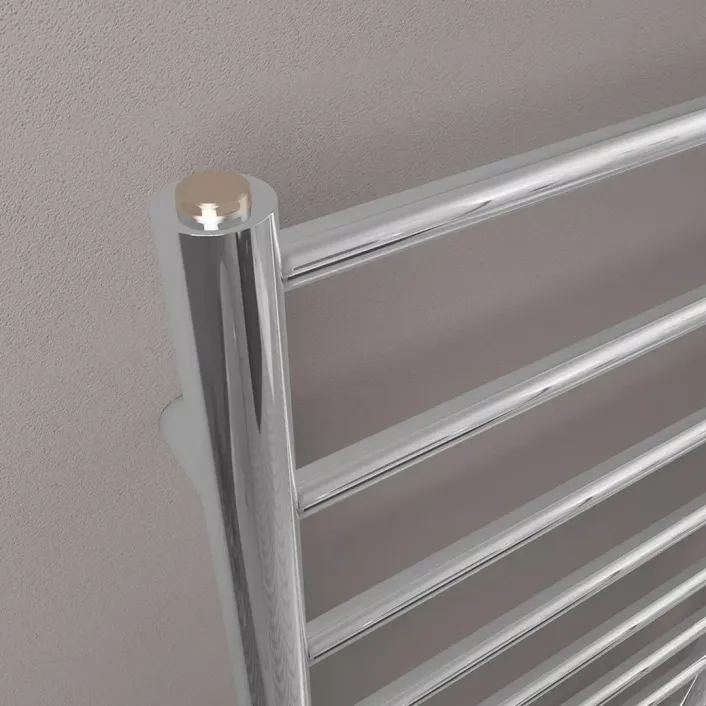 Eastbrook Tuscan Round 1800 x 500 Towel Rail Chrome
