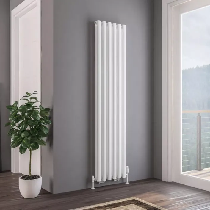 Eastbrook Tunstall Double 1800 x 420 Radiator Matt White