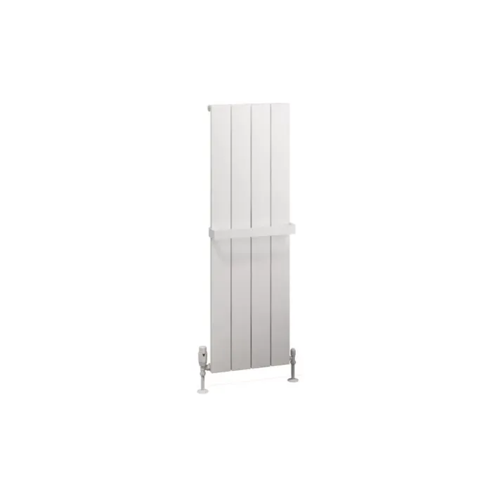 Eastbrook Charlton 1200 x 375 Aluminium Radiator Matt White