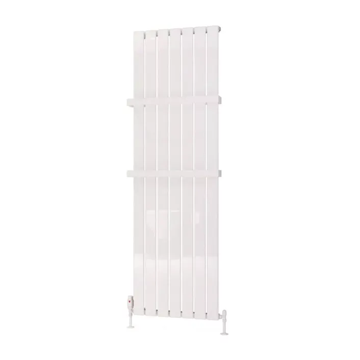 Eastbrook Deddington Vertical 550mm Towel Hanger Gloss White