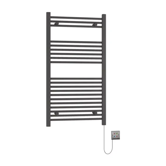 Eastbrook Biava Dry Element Towel Rail 1100x600mm Matt Anthracite