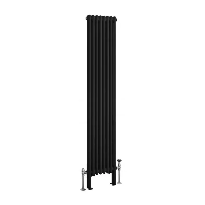 Eastbrook Imperia 2 Column Radiator 1800 x 380mm Matt Black