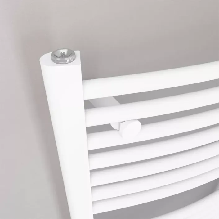 Eastbrook Curved Biava Multirail 1118 x 450 Gloss White