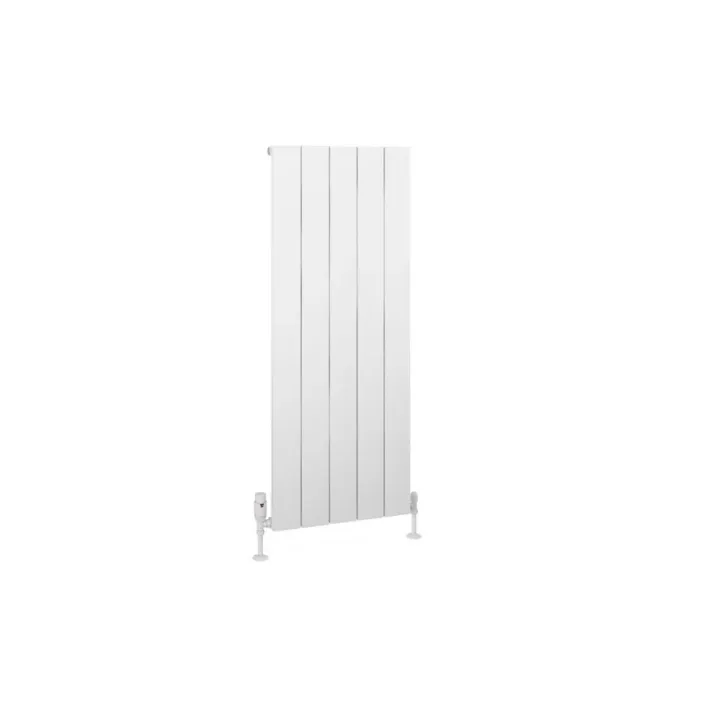 Eastbrook Charlton 1200 x 470 Aluminium Radiator Matt White