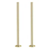Eastbrook Stand Pipes for Concealing Water Supply Pipes - Brushed Brass