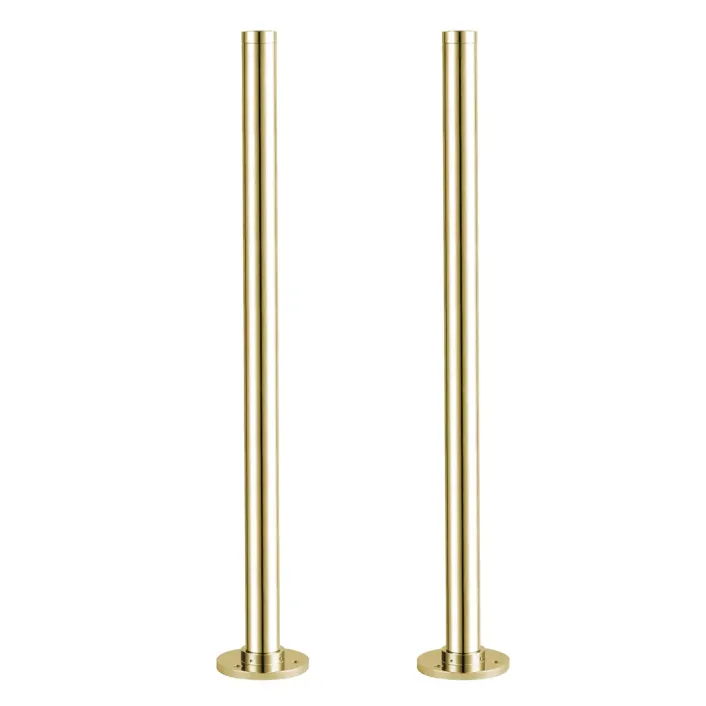 Eastbrook Stand Pipes for Concealing Water Supply Pipes - Brushed Brass
