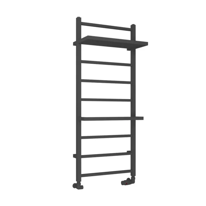 Eastbrook Launton Designer Towel Rail 1200x500mm Matt Anthracite