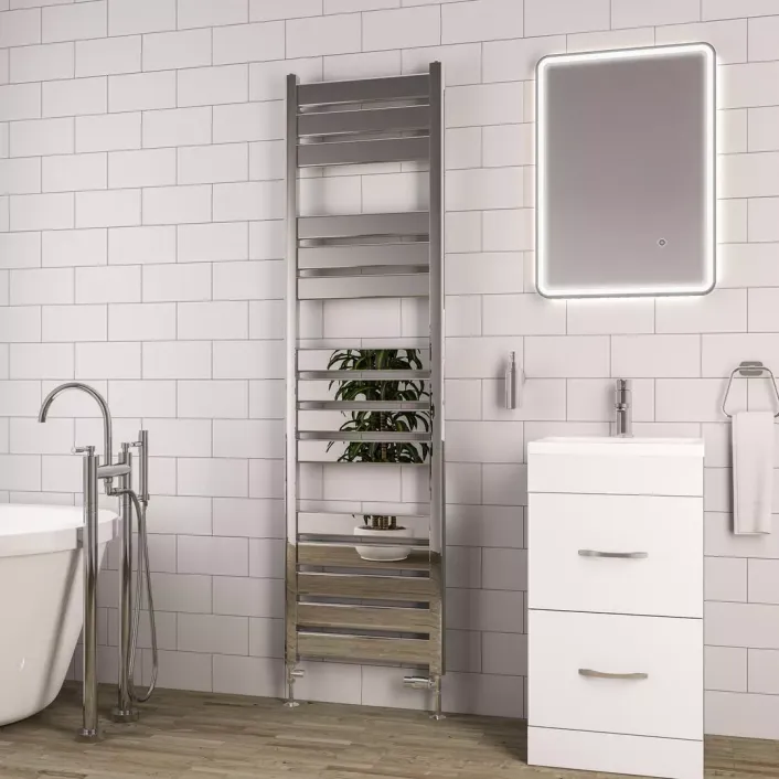 Eastbrook Santero 1800 x 500mm Towel Rail Chrome