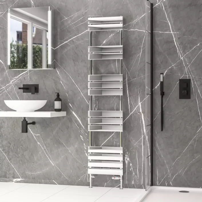 Eastbrook Addington II Towel Rail 1750 x 400 Type10 Chrome