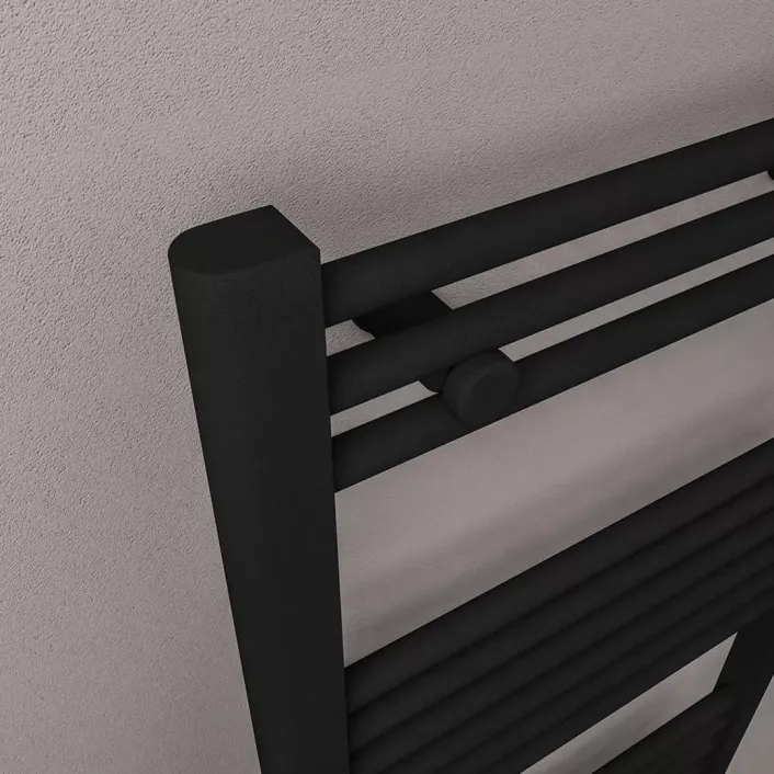 Eastbrook Biava Dry Element Towel Rail 1100x500mm Matt Black