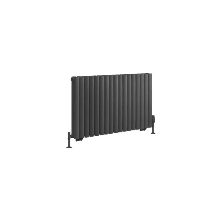 Eastbrook Tunstall Double 600 x 1002 Radiator Matt Anthracite