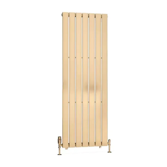 Eastbrook Warrington 1500 x 528 Radiator Type10 Brushed Brass