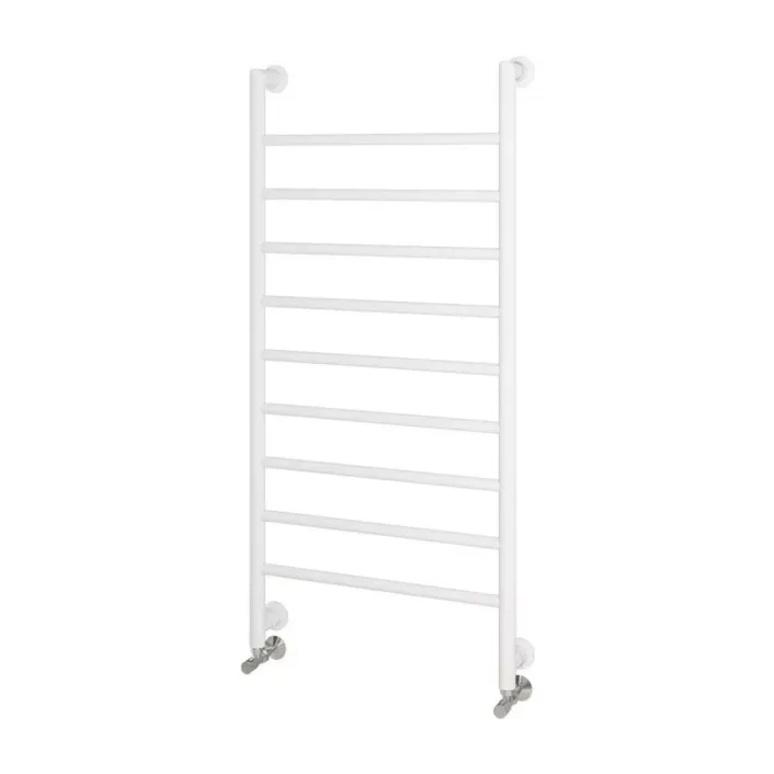 Eastbrook Eshton 1200 x 600mm. Towel Rail Matt White