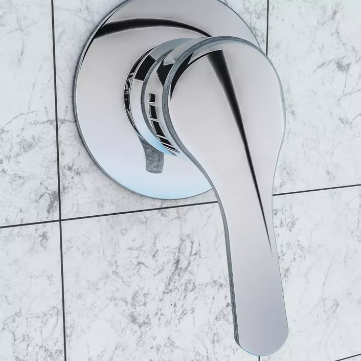 Eastbrook Manual Valve Exposed/Concealed Chrome