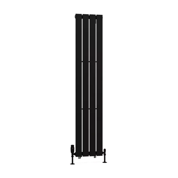 Eastbrook Warrington 1500 x 300 Radiator Type10 Matt Black