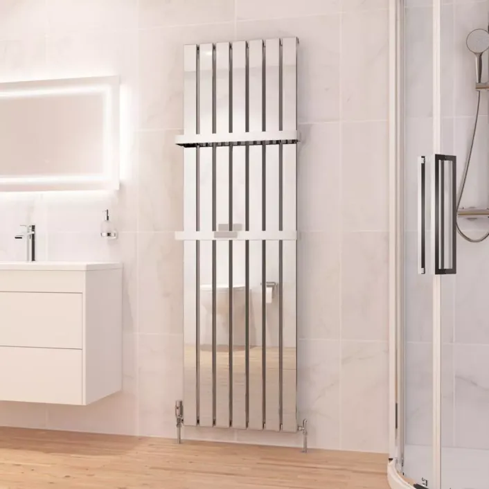 Eastbrook Deddington 1800 x 550 Radiator Chrome
