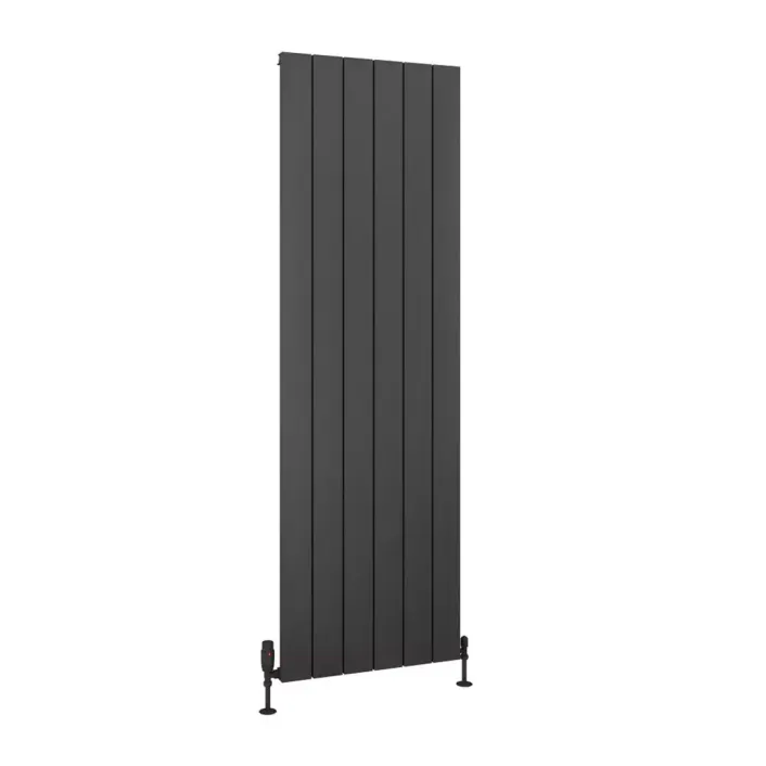 Eastbrook Charlton 1800 x 565 Aluminium Radiator Matt Anthracite