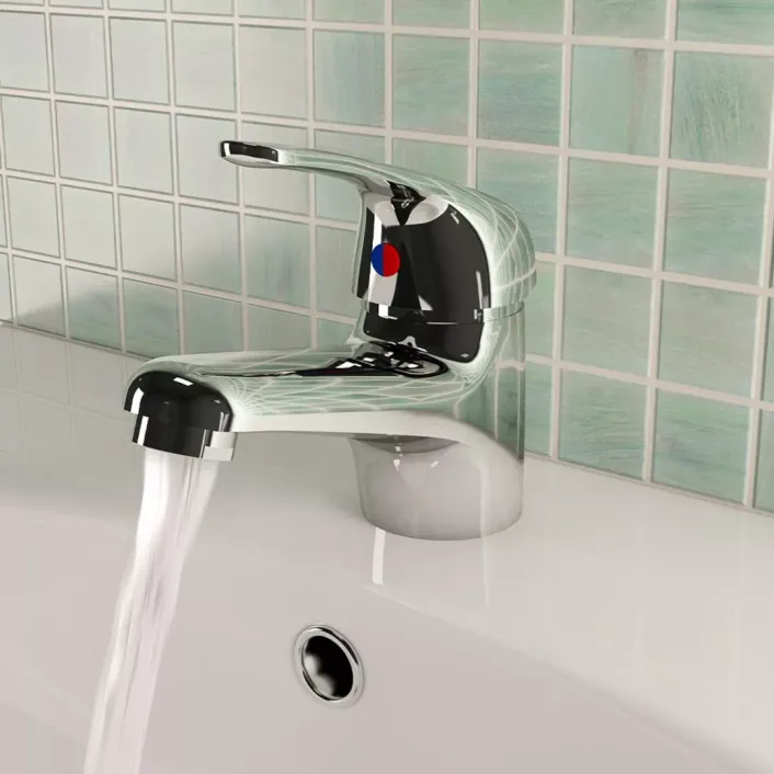 Eastbrook Isbourne Basin Mono Tap with Waste Chrome